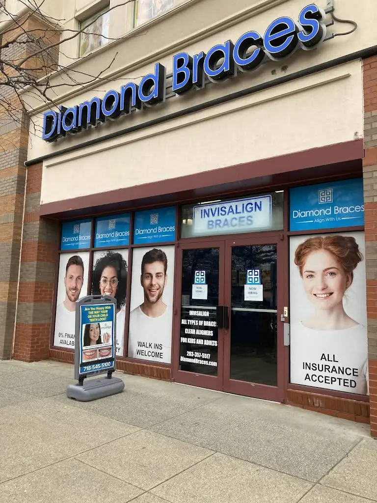 Diamond Braces - Professional dental clinic exterior with modern facilities