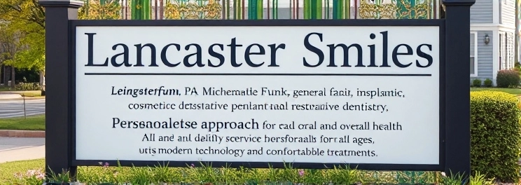 Lancaster Smiles - Professional dental clinic exterior with modern facilities