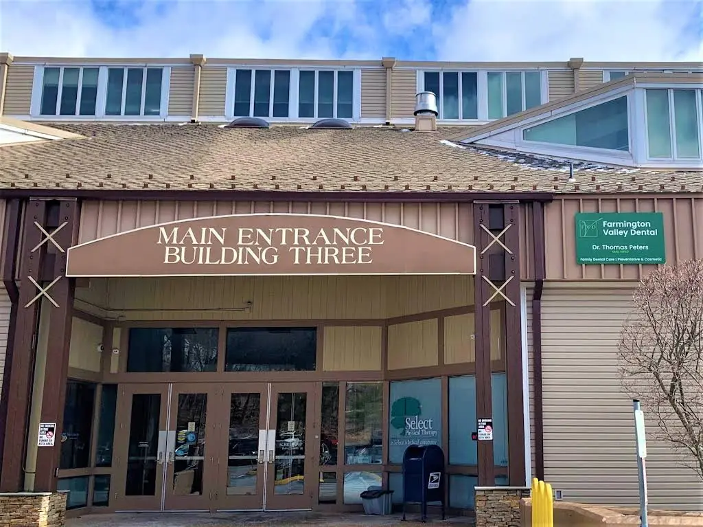 Farmington Valley Dental - Professional dental clinic exterior with modern facilities