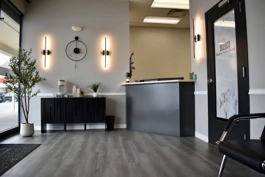 Modern Family Dental - Professional dental clinic exterior with modern facilities