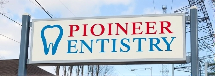 Pioneer Dentistry - Professional dental clinic exterior with modern facilities