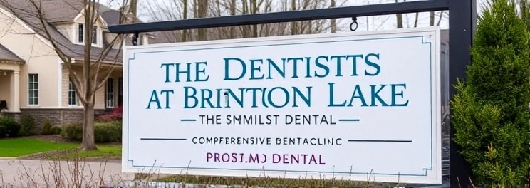 The Dentists at Brinton Lake - Professional dental clinic exterior with modern facilities