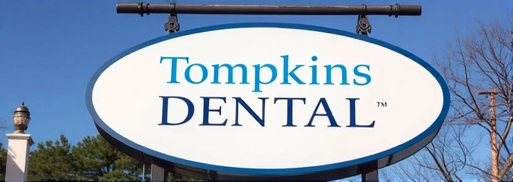 Tompkins Dental - Professional dental clinic exterior with modern facilities