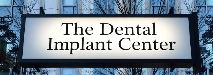The Dental Implant Center - Professional dental clinic exterior with modern facilities