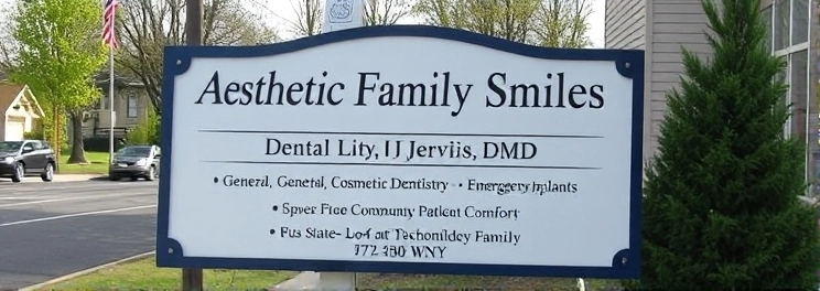 Aesthetic Family Smiles - Professional dental clinic exterior with modern facilities