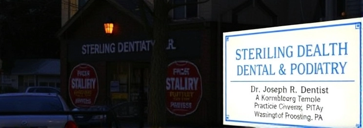 Sterling Dental & Podiatry - Professional dental clinic exterior with modern facilities