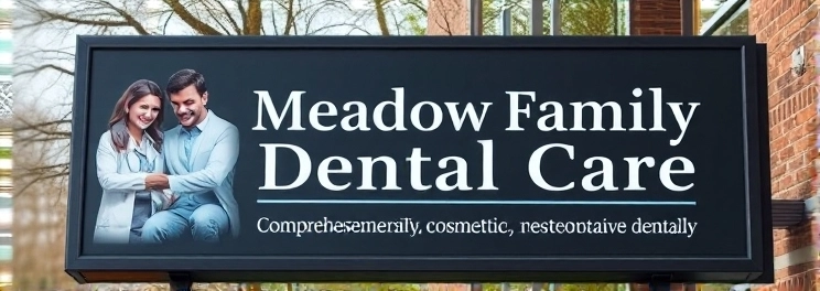 Meadow Family Dental Care - Professional dental clinic exterior with modern facilities