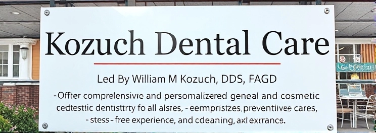 Kozuch Dental Care - Professional dental clinic exterior with modern facilities