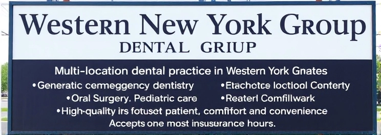 Western New York Dental Group - Professional dental clinic exterior with modern facilities