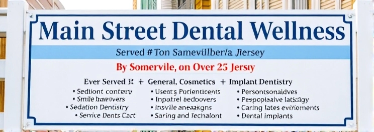 Main Street Dental Wellness - Professional dental clinic exterior with modern facilities