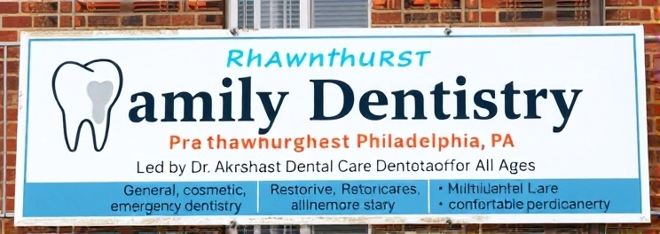 Rhawnhurst Family Dentistry - Professional dental clinic exterior with modern facilities