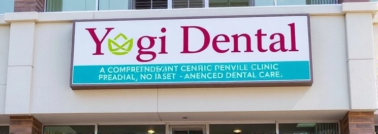 Yogi Dental - Professional dental clinic exterior with modern facilities