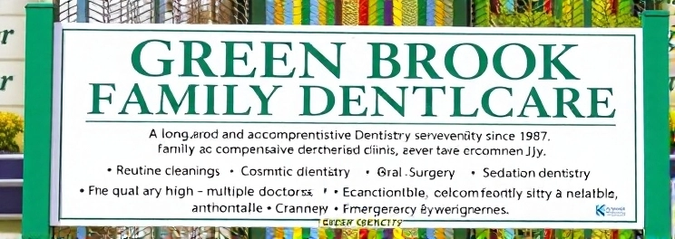 Green Brook Family Dentalcare - Professional dental clinic exterior with modern facilities