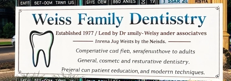 Weiss Family Dentistry - Professional dental clinic exterior with modern facilities