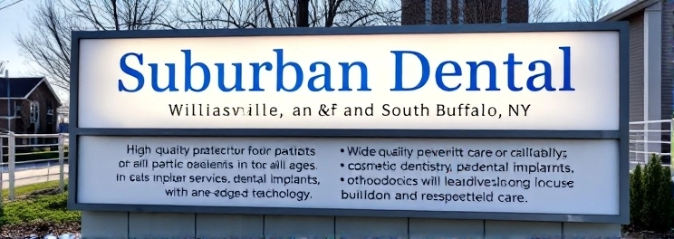 Suburban Dental - Professional dental clinic exterior with modern facilities