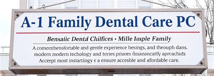 A-1 Family Dental Care PC - Professional dental clinic exterior with modern facilities