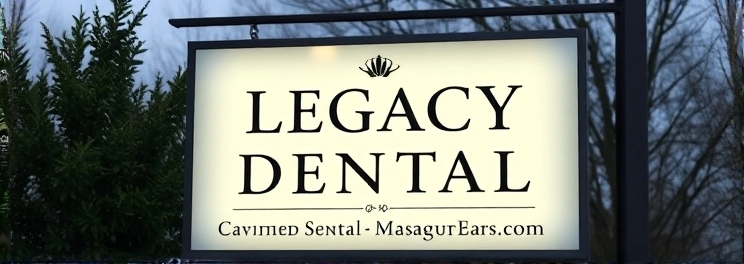Legacy Dental - Professional dental clinic exterior with modern facilities