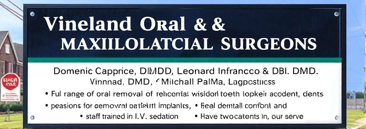 Vineland Oral & Maxillofacial Surgeons - Professional dental clinic exterior with modern facilities