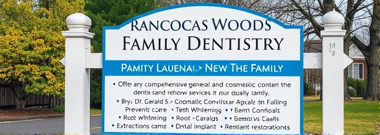 Rancocas Woods Family Dentistry - Professional dental clinic exterior with modern facilities