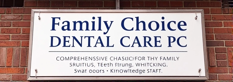 Family Choice Dental Care PC - Professional dental clinic exterior with modern facilities