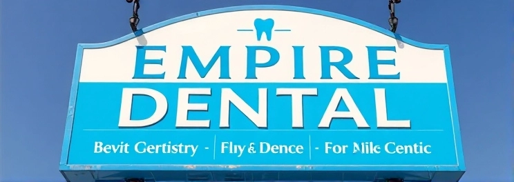 Empire Dental - Professional dental clinic exterior with modern facilities
