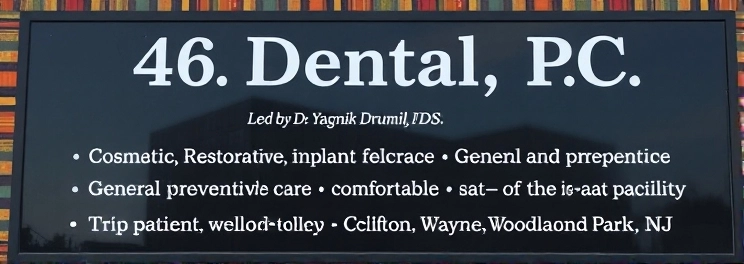 46 Dental, PC - Professional dental clinic exterior with modern facilities
