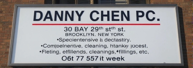 Danny Chen PC - Professional dental clinic exterior with modern facilities