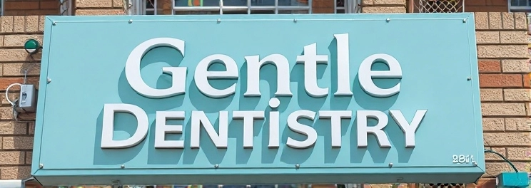 Gentle Dentistry - Professional dental clinic exterior with modern facilities