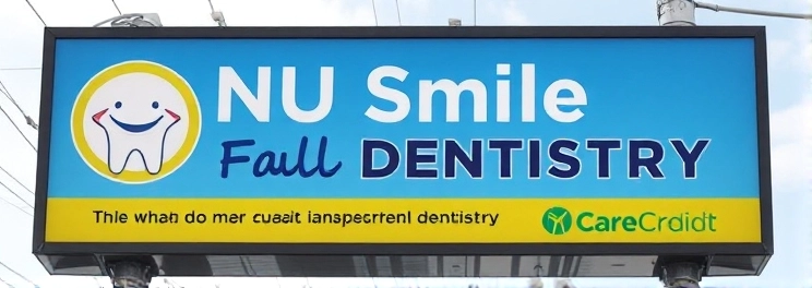 NU Smile Family Dentistry - Professional dental clinic exterior with modern facilities