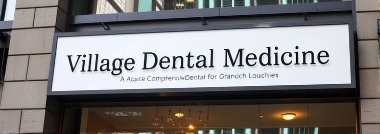 Village Dental Medicine - Professional dental clinic exterior with modern facilities