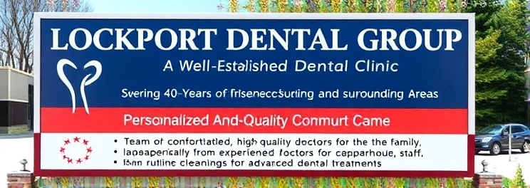 Lockport Dental Group - Professional dental clinic exterior with modern facilities