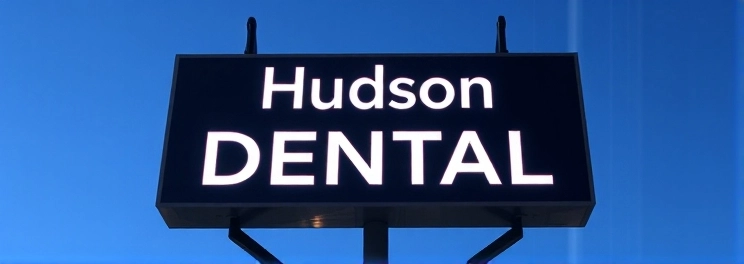 Hudson Family Dental - Professional dental clinic exterior with modern facilities