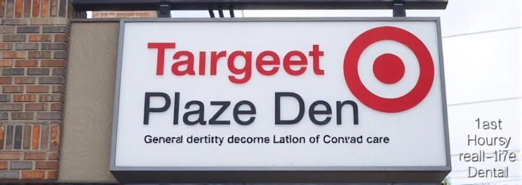 Target Plaza Dental - Professional dental clinic exterior with modern facilities