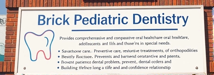 Brick Pediatric Dentistry - Professional dental clinic exterior with modern facilities