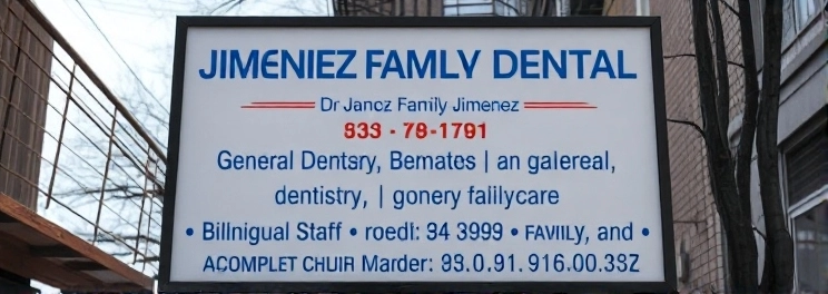 Jimenez Family Dental - Professional dental clinic exterior with modern facilities