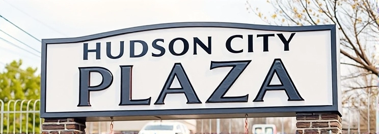Hudson City Plaza - Professional dental clinic exterior with modern facilities