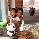 Fun time with Honor and Logan